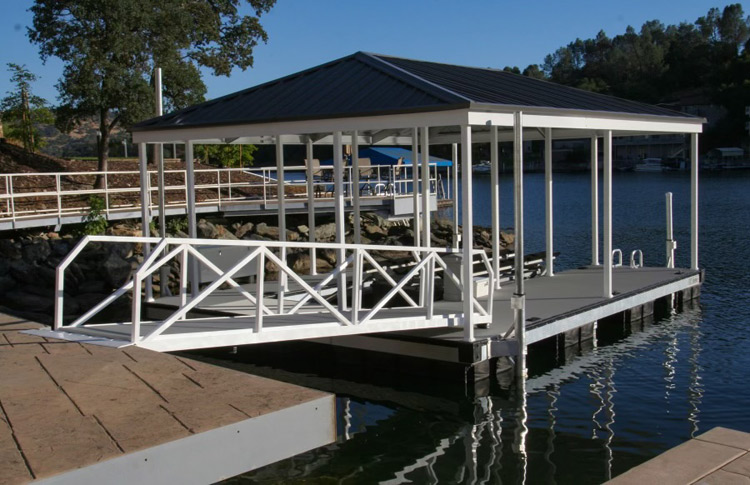 Custom Fabricated Dock Components – Steel & Aluminum